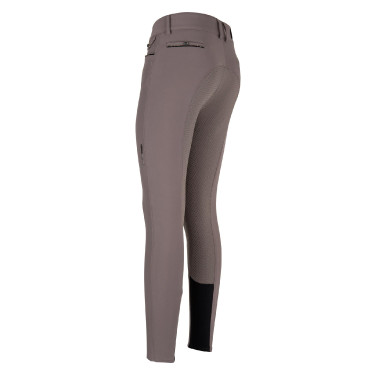 Pantalón de montar Euro-Star Arielle FullGrip Gris pardo Marrón