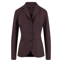 Chaqueta de competición Euro-Star Jackie Premium Ciruela perfecta Burdeos
