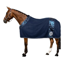 Manta de forro polar Imperial Riding Ambient Hide & Ride Azul marino