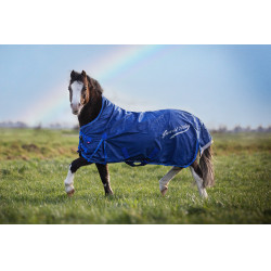 Manta de paddock Imperial Riding Super-dry 100gr Azul marino