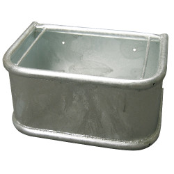 Comedero rectangular galvanizado Kerbl Comedero rectangular galvanizado Kerbl
