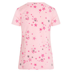 Montar a caballo imperial en camiseta Caramelo rosa