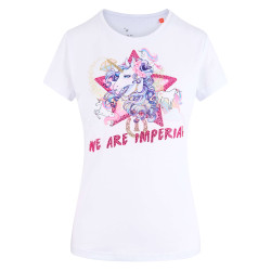 Camiseta divertida con diseño de unicornio feliz de Imperial Riding