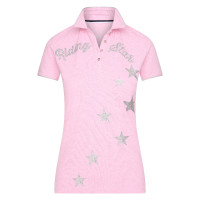 Polo Imperial Montando Es Hora De Brillar Polvo rosa