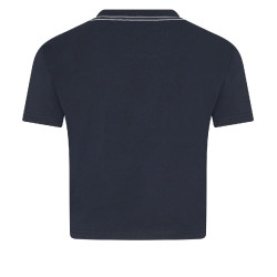 Chica estrella de equitación imperial superior Azul marino