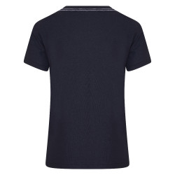 top imperial montando tu brillo chica Azul marino