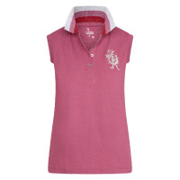 Polo sin mangas Imperial Riding Frenzie Rosa violeta