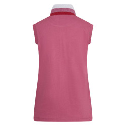 Polo sin mangas Imperial Riding Frenzie Rosa violeta Polo sin mangas Imperial Riding Frenzie Rosa violeta