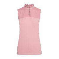 Polo sin mangas Imperial Riding Camee Rosa chic