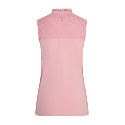 Polo sin mangas Imperial Riding Camee Rosa chic