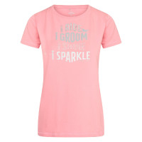 Camiseta Imperial Riding I Ride Sólido rosa chic