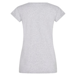 Camiseta Imperial Riding Smiley Stars Brezo gris