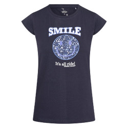 Camiseta Imperial Riding Smiley Flores