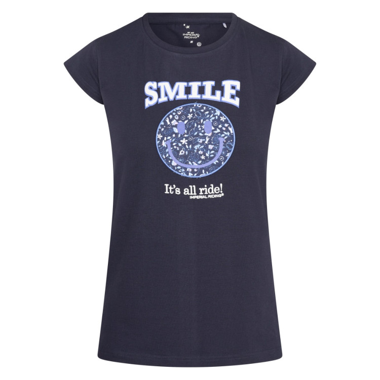 Camiseta Imperial Riding Smiley Flores