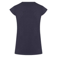 Camiseta Imperial Riding Smiley Flores Azul marino