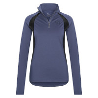 Camiseta técnica con media cremallera Thrillseeker de Imperial Riding La sombra de la noche Azul