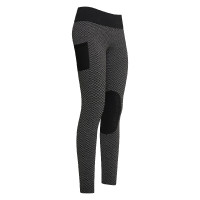 Legging de equitación Imperial Riding Diamond Bubble Kneegrip Negro