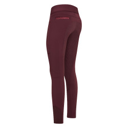 Leggings de equitación Imperial Riding El Capone FullGrip Burdeos Leggings de equitación Imperial Riding El Capone FullGrip Burdeos