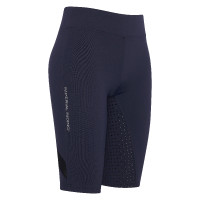 Leggings cortos Imperial Riding Swim and Ride Fullgrip Azul marino