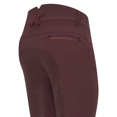 Pantalón de montar Imperial Riding El Capone cintura alta FullGrip Burdeos Pantalón de montar Imperial Riding El Capone cintura alta FullGrip Burdeos