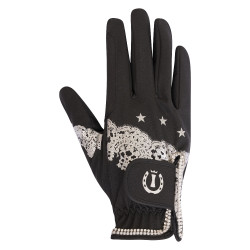 Guantes de encaje de estrella de equitación imperial