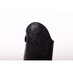 Botas de Montar Imperial Montar Olania Largas Flor negra Negro Botas de Montar Imperial Montar Olania Largas Flor negra Negro