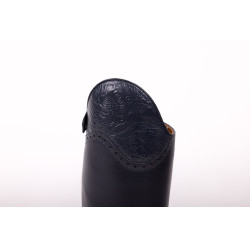 Botas de montar Imperial Riding Olania Altas/Anchas Marino / flor Azul