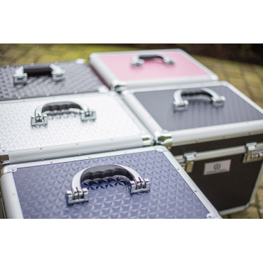 Caja de aseo brillante de equitación imperial Azul marino