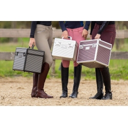 Caja de Aseo Imperial Riding Shiny Classic Gris oscuro