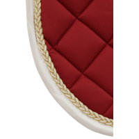 Alfombra CSO Fontainebleau T de T Burdeos / blanco