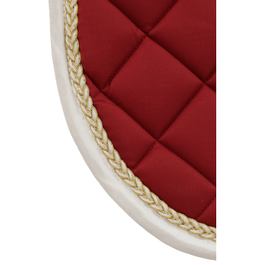 Alfombra CSO Fontainebleau T de T Burdeos / blanco