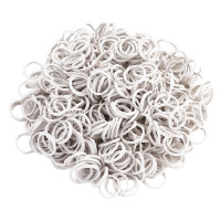 Gomas para trenzar Horze Blanco