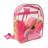 Kit accesorios de cepillado 7 piezas Rosa