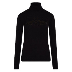 Jersey de cuello alto de punto HV Polo Maud