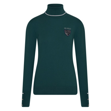 Jersey de cuello alto de punto HV Polo Mable
