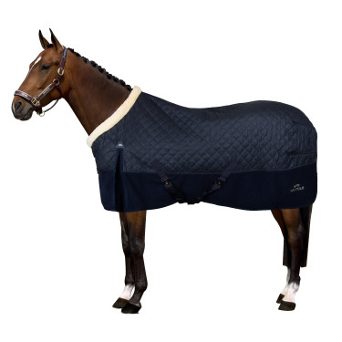 Manta de establo de temporada HV Polo Francis Azul marino
