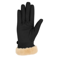 Guantes HV Polo Granate Negro