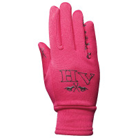 Guantes de polo de invierno HV Fucsia Rosa Guantes de polo de invierno HV Fucsia Rosa