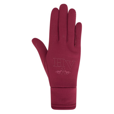 Guantes de polo de invierno HV Burdeos
