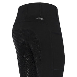 Leggings de equitación HV Polo Luci FullGrip Negro