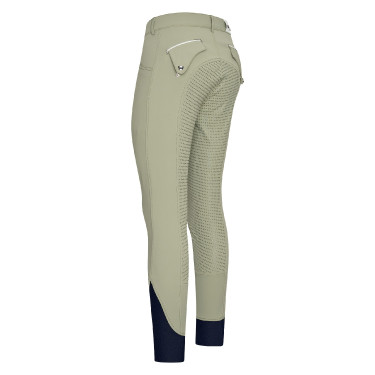 Pantalón de montar HV Polo Catatrina FullGrip Aceite verde Pantalón de montar HV Polo Catatrina FullGrip Aceite verde