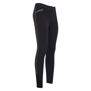 Pantalón de montar HV Polo Cecile FullGrip Negro Pantalón de montar HV Polo Cecile FullGrip Negro