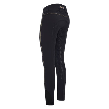 Pantalón de montar HV Polo Cecile FullGrip Negro Pantalón de montar HV Polo Cecile FullGrip Negro
