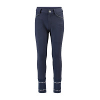 Pantalones de montar para niños HV Polo James FullGrip Negro