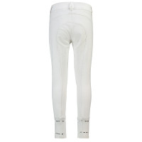 Pantalón de montar HV Polo June Niñas FullGrip Blanco Pantalón de montar HV Polo June Niñas FullGrip Blanco