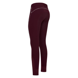 Pantalón de montar HV Polo Lux invierno FullGrip Baya oscura Rojo Pantalón de montar HV Polo Lux invierno FullGrip Baya oscura Rojo