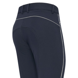 Pantalón de montar HV Polo Lux invierno KneeGrip Azul marino
