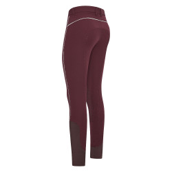 Pantalón de montar HV Polo Lux invierno KneeGrip Baya oscura Rojo Pantalón de montar HV Polo Lux invierno KneeGrip Baya oscura Rojo