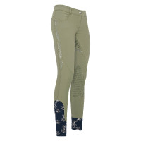 Pantalón de montar HV Polo Marijn Palm Springs FullGrip Aceite verde