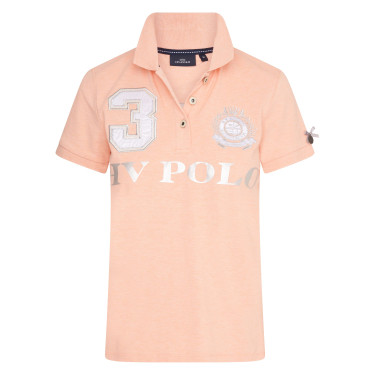 Polo Favouritas EQ HV M.naranja jaspeado